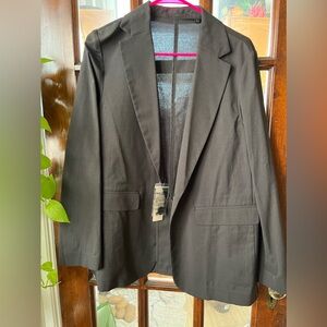 Uniqlo black blazer
